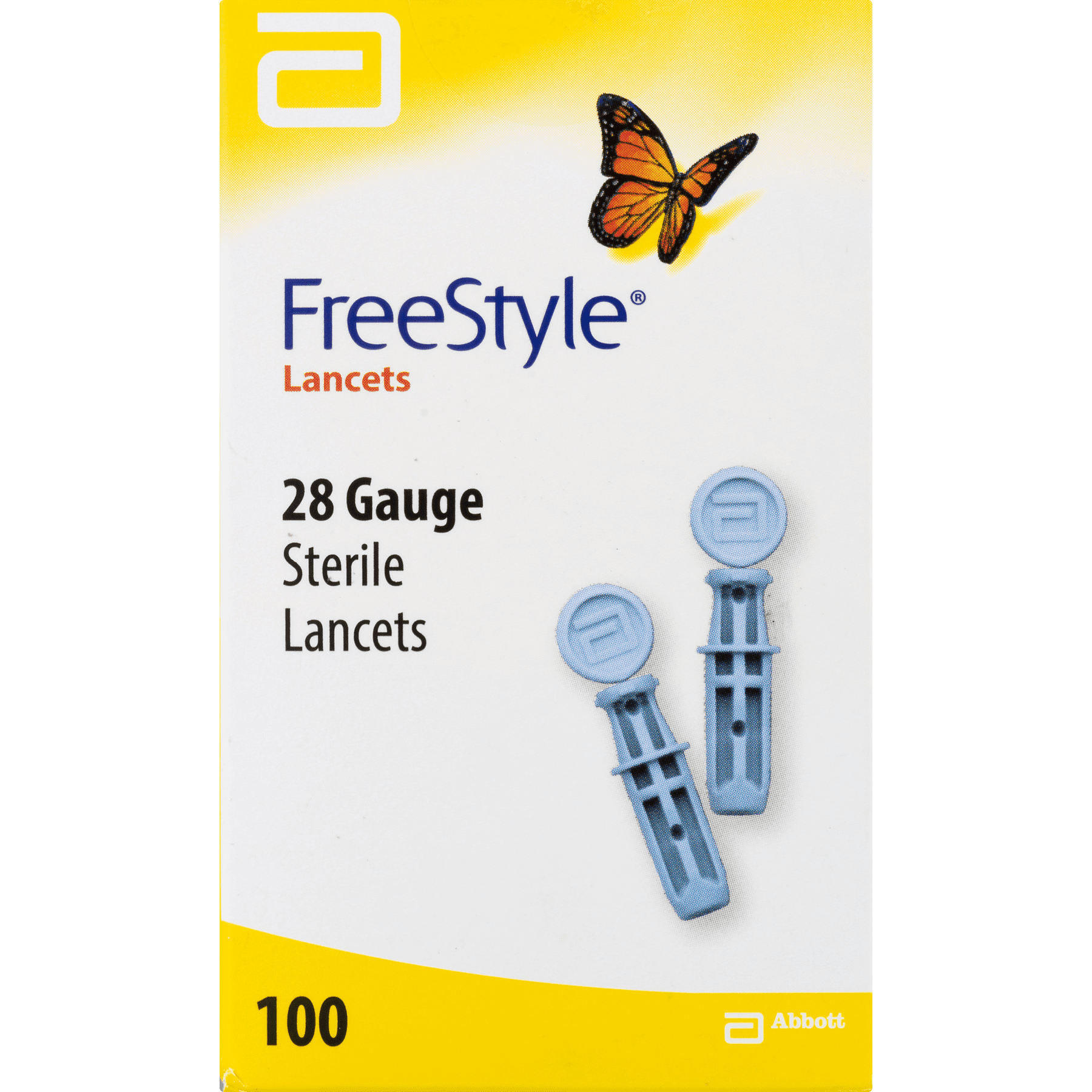 FreeStyle 28 Gauge Lancets 100 Ct