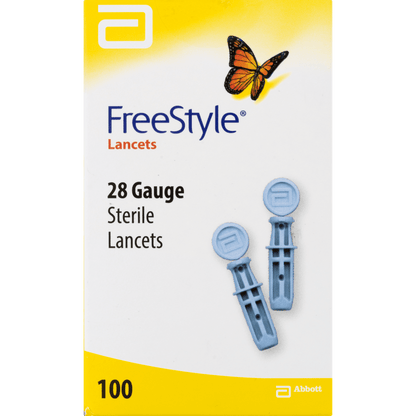 FreeStyle 28 Gauge Lancets 100 Ct
