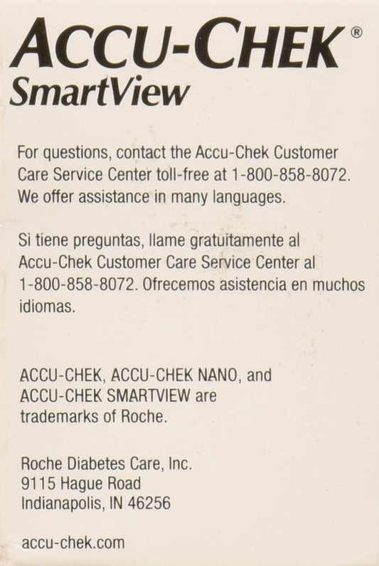 50-Count Accu-Chek Smartview Test Strips – FDA-Approved & No Coding Required