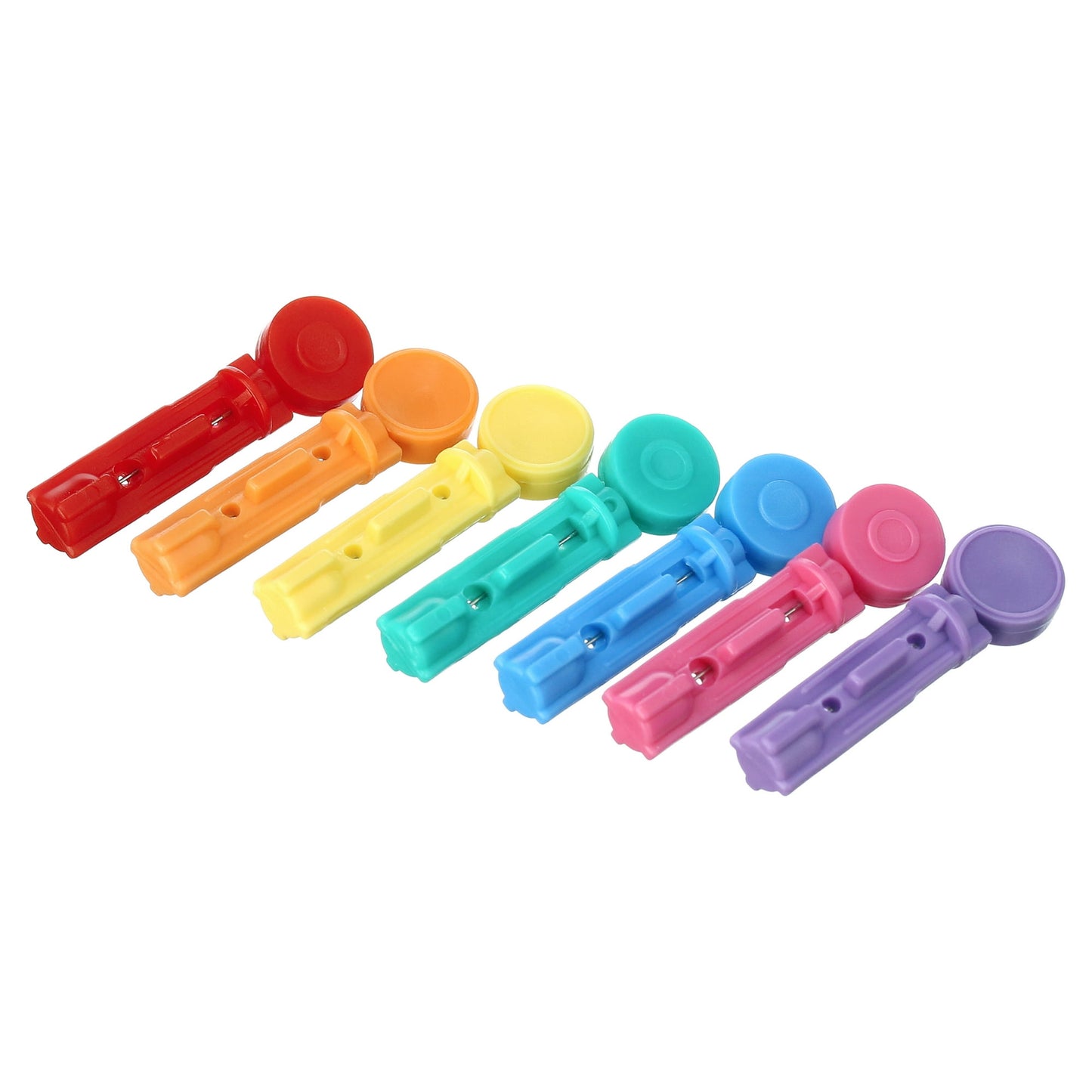 Microlet Colored Lancets 100 Count – Silicone-Coated for Smooth Blood Glucose Testing