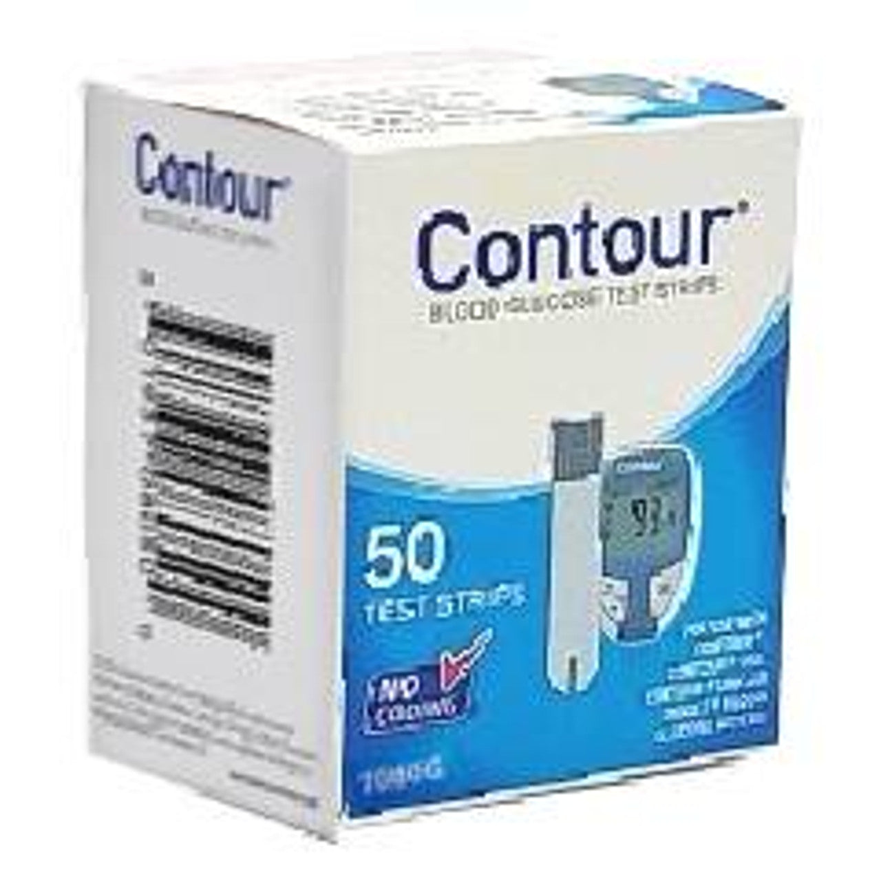 Contour Test Strips 50 count – Blood Glucose Testing Strips for Contour Meters
