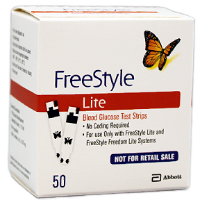 NFRS/Institutional Packaging – Tamper-Evident FreeStyle Lite Test Strips for Clinics & Hospitals