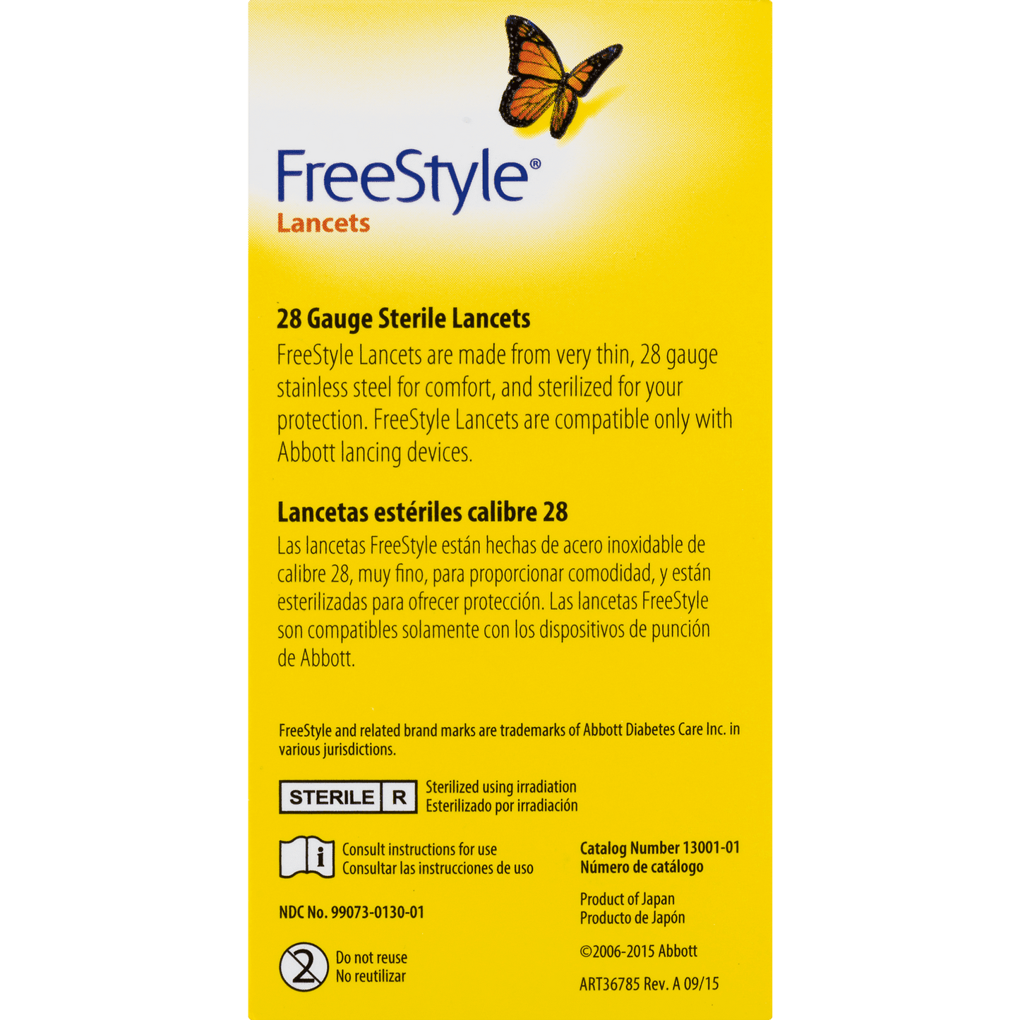 FreeStyle 28 Gauge Lancets 100 Count 