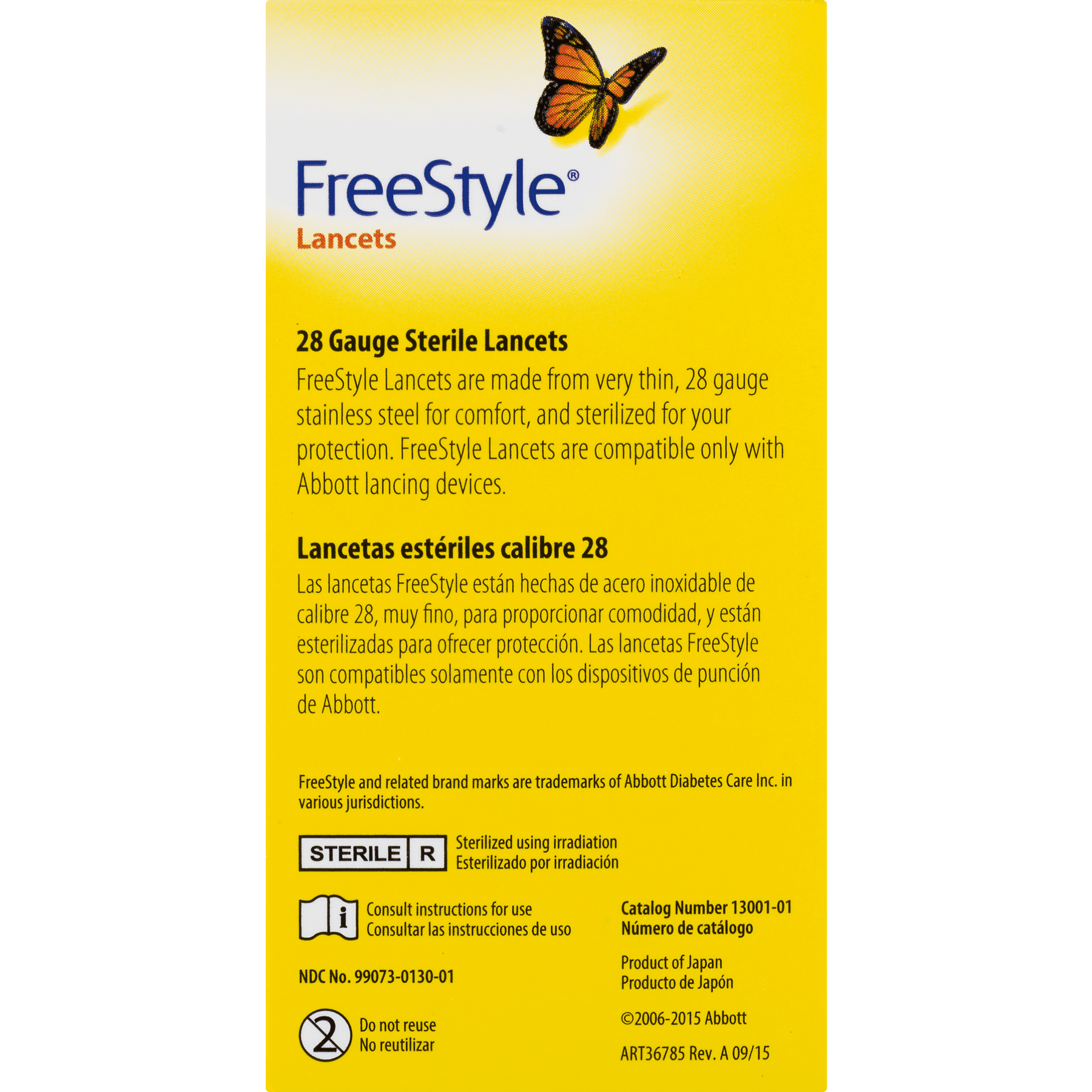 FreeStyle 28 Gauge Lancets 100 Count 